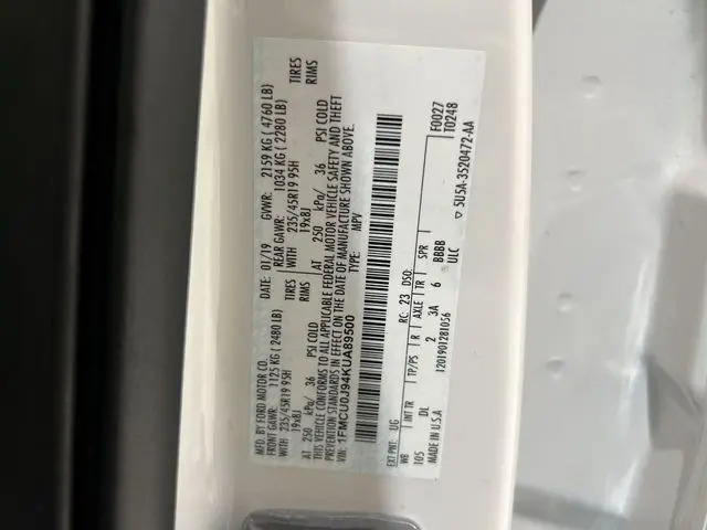 2019 Ford Escape - $17,115