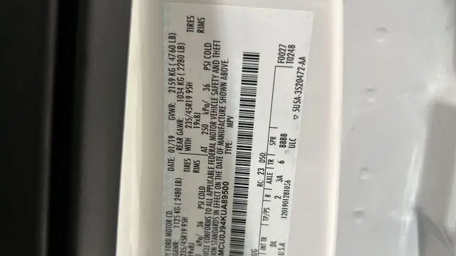 2019 Ford Escape Titanium