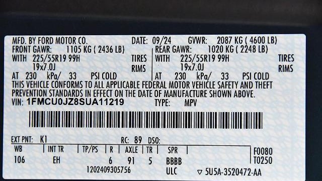 2025 Ford Escape Hybrid Platinum