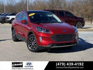2021 Ford Escape Plug-In Hybrid with Rapid Red Met Tinted Cc Exterior