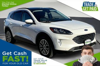 2022 Ford Escape Plug-In Hybrid with White Metallic Exterior