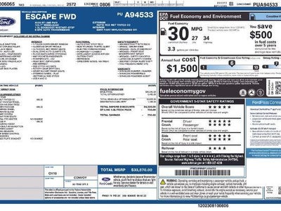 2023 Ford Escape St-Line 4DR SUV