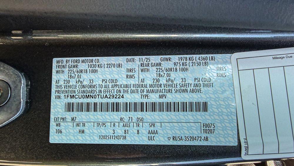 2026 Ford Escape ST-Line