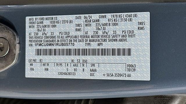 2024 Ford Escape ST-Line