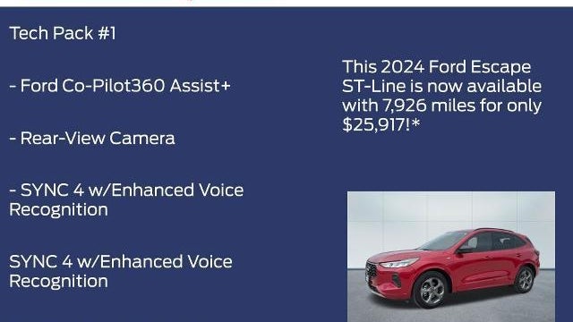 2024 Ford Escape ST-Line