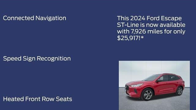 2024 Ford Escape ST-Line