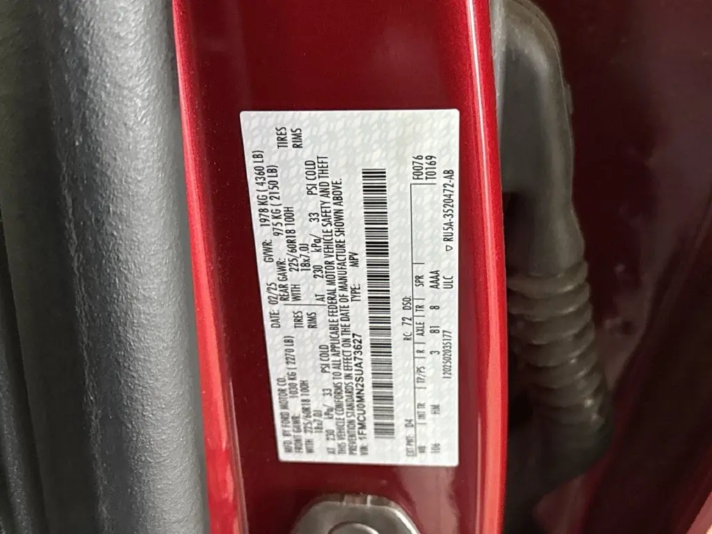 2025 Ford Escape - $21,152