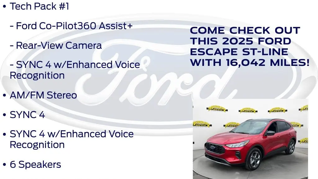 2025 Ford Escape ST-Line
