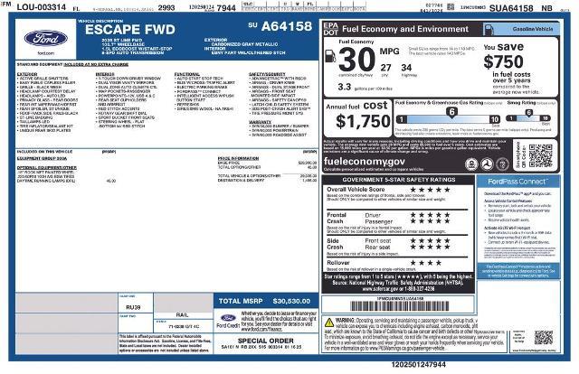 2025 Ford Escape ST-Line — photo 1 of 24