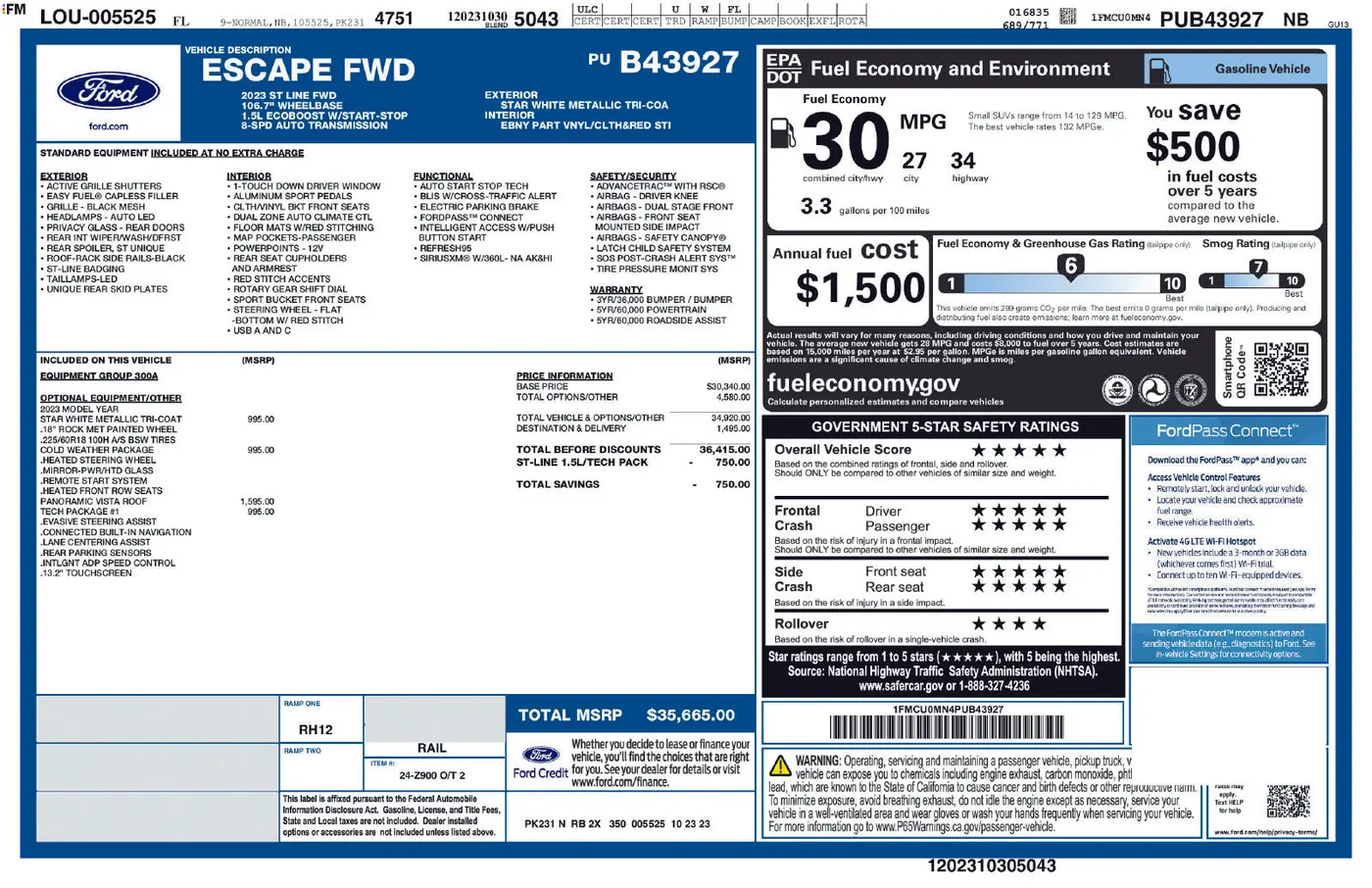 2023 Ford Escape