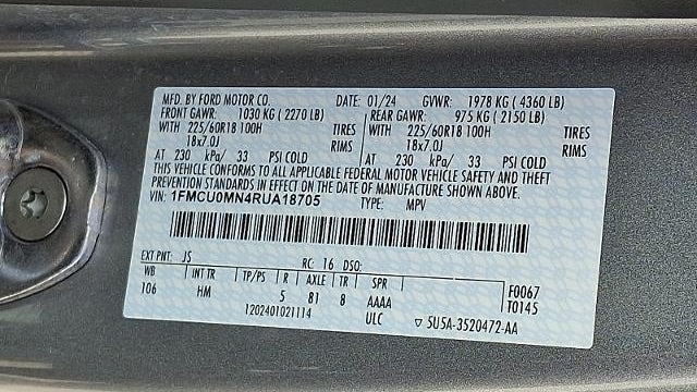 2024 Ford Escape ST-Line