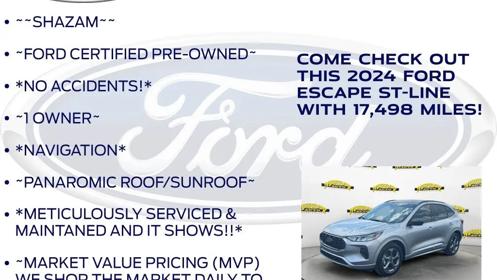 2024 Ford Escape ST-Line