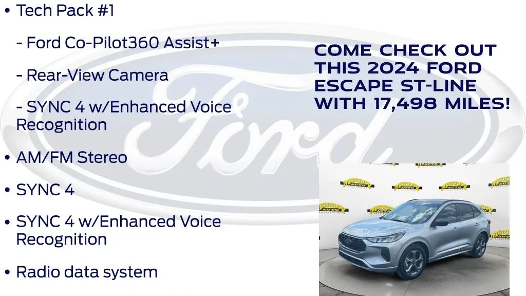 2024 Ford Escape ST-Line