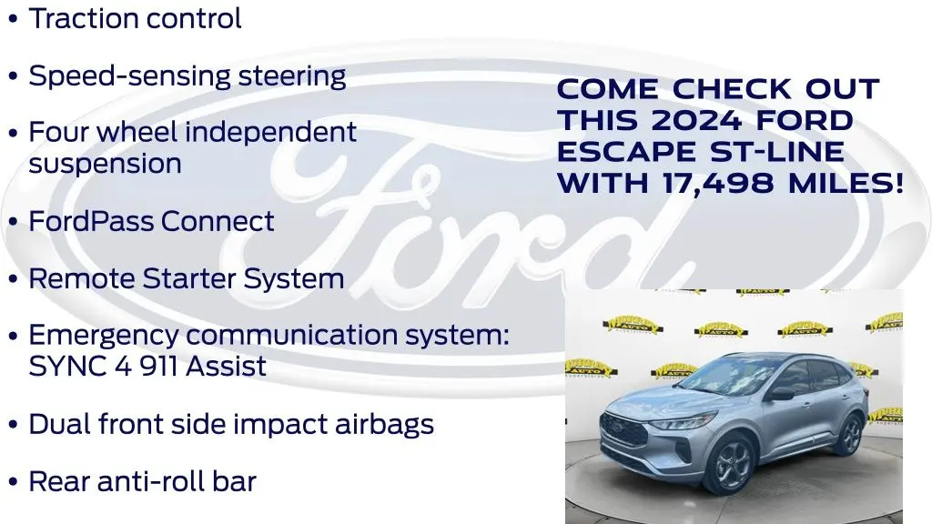 2024 Ford Escape ST-Line