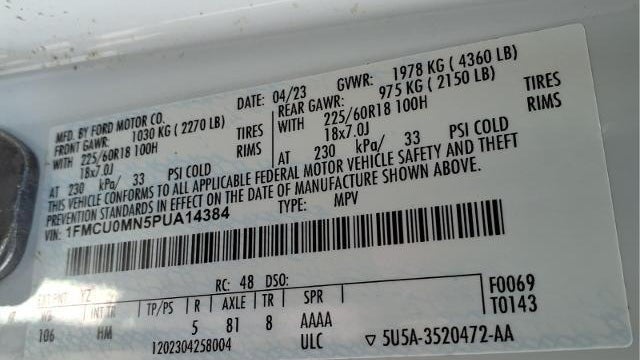 2023 Ford Escape ST-Line