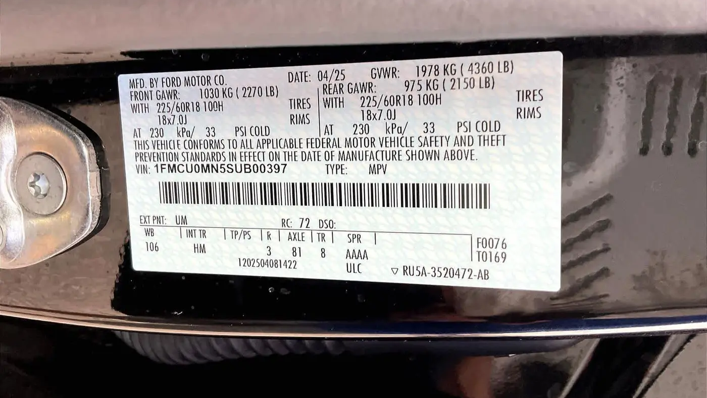 2025 Ford Escape ST-Line