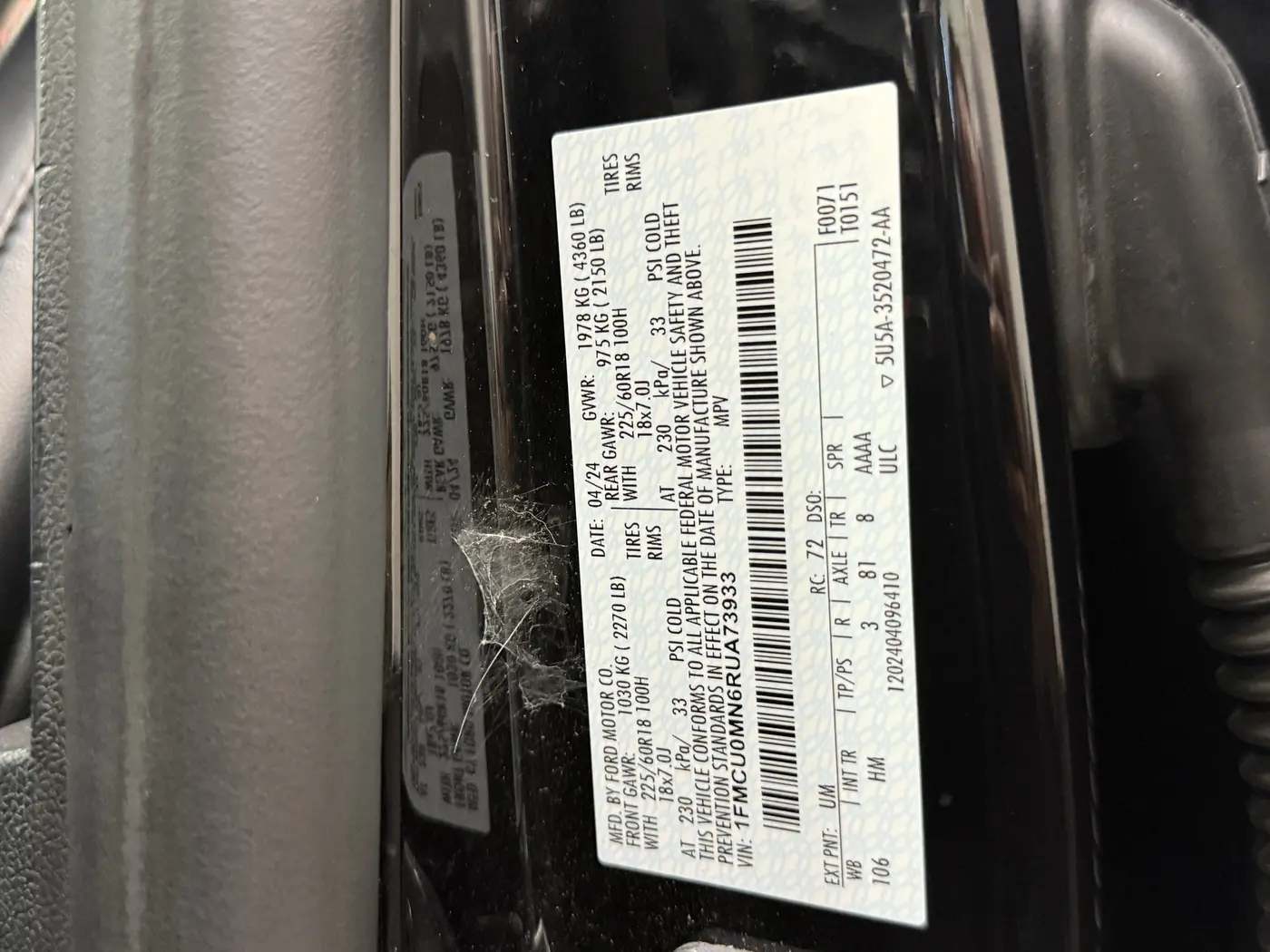 2024 Ford Escape - $18,395