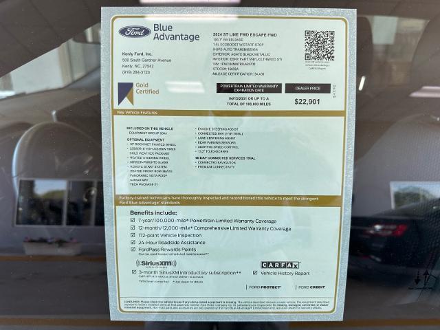 2024 Ford Escape - $22,901