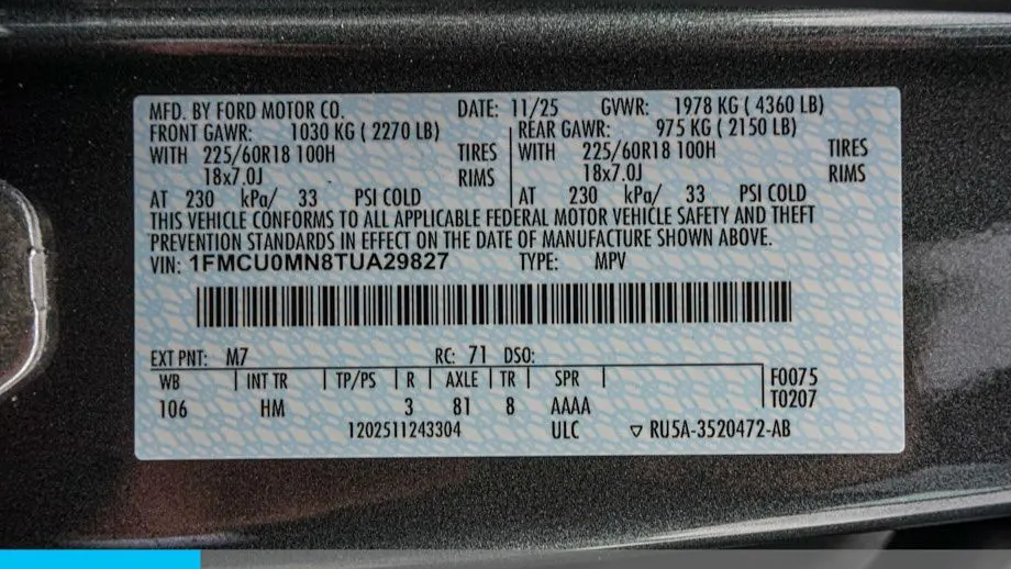 2026 Ford Escape ST-Line