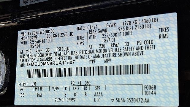2024 Ford Escape ST-Line
