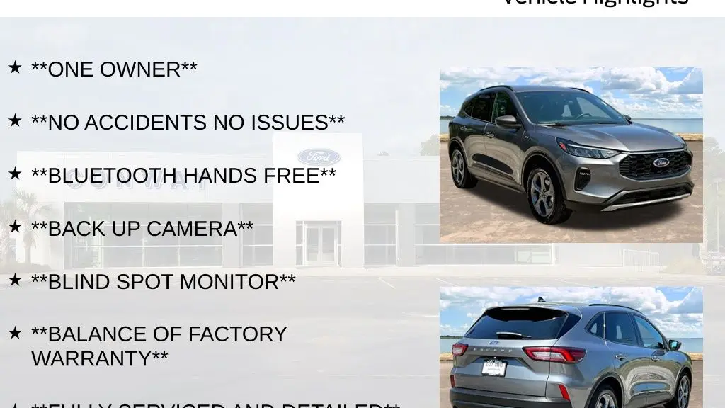 2025 Ford Escape ST-Line