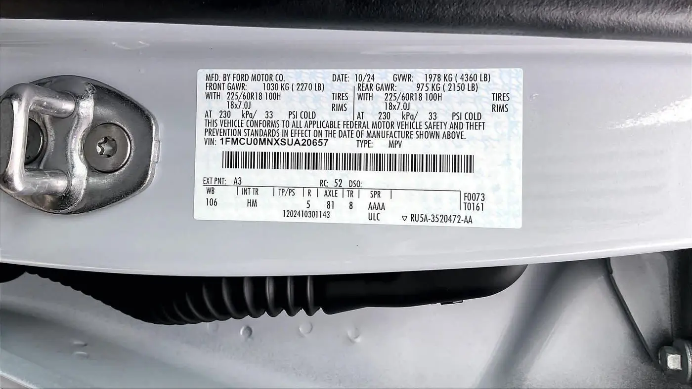 2025 Ford Escape ST-Line