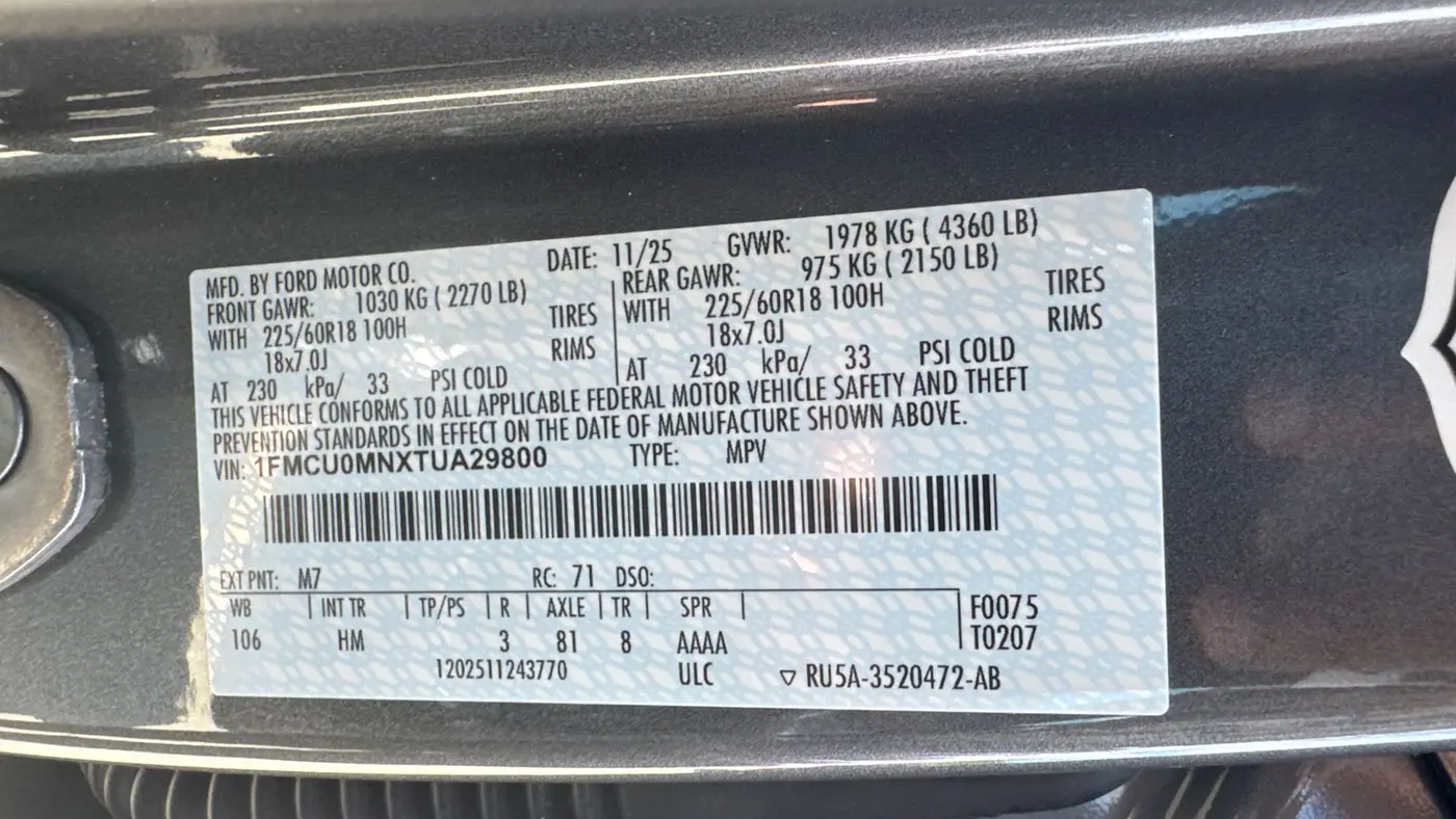 2026 Ford Escape ST-Line
