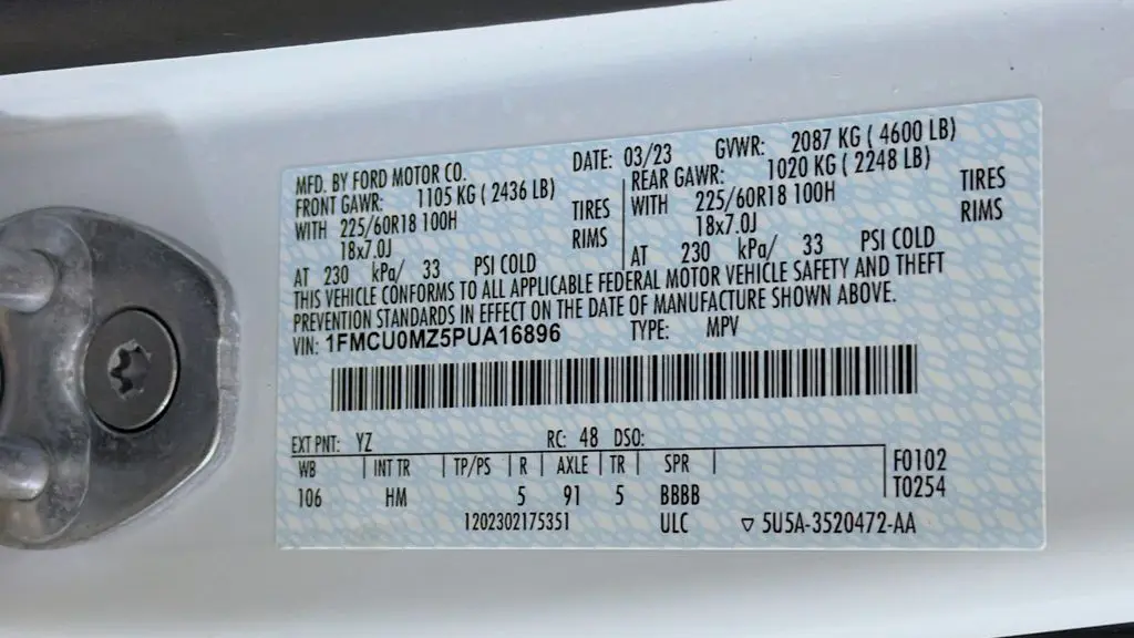 2023 Ford Escape Hybrid ST-Line