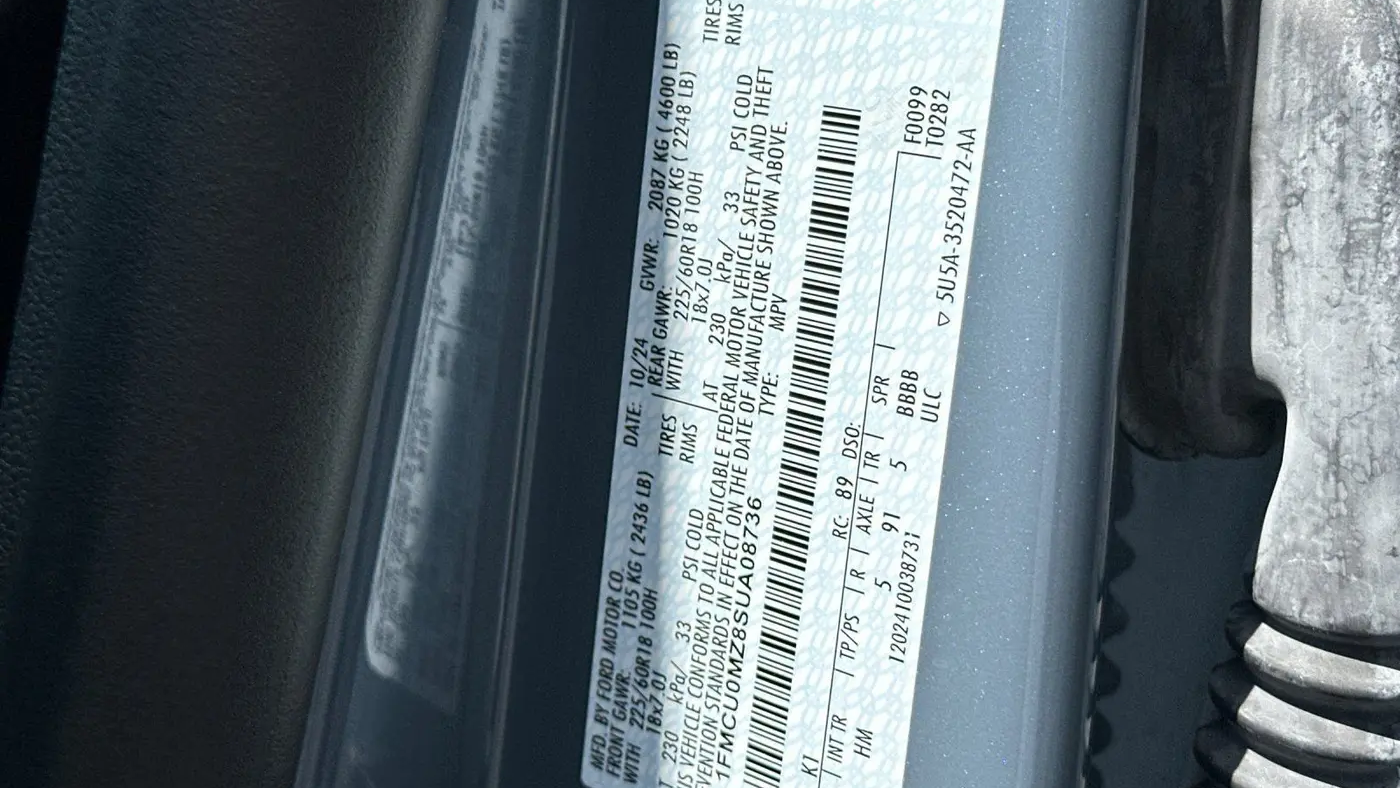 2025 Ford Escape Hybrid ST-Line
