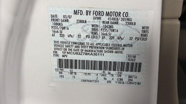 2008 Ford Escape XLS
