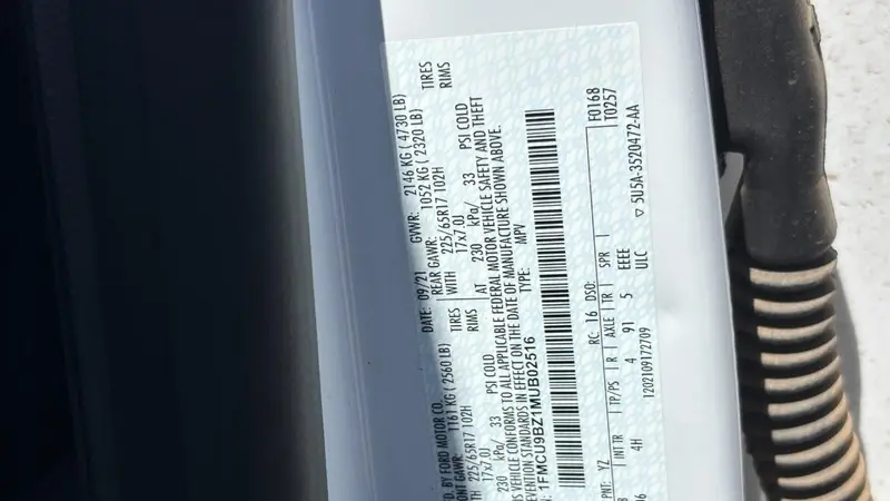 2021 Ford Escape Hybrid SE