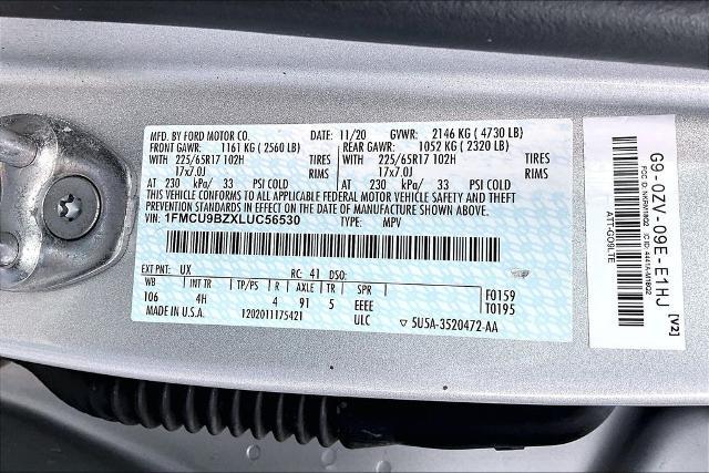 2020 Ford Escape - $14,808