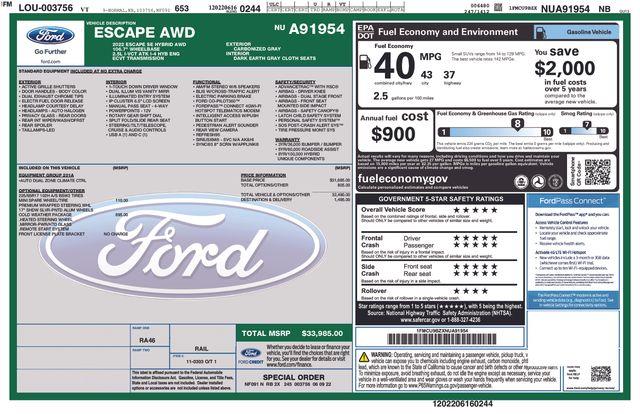 2022 Ford Escape - $22,495
