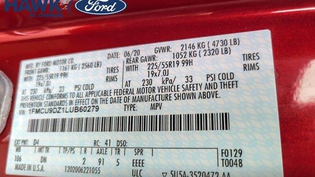 2020 Ford Escape Hybrid Titanium