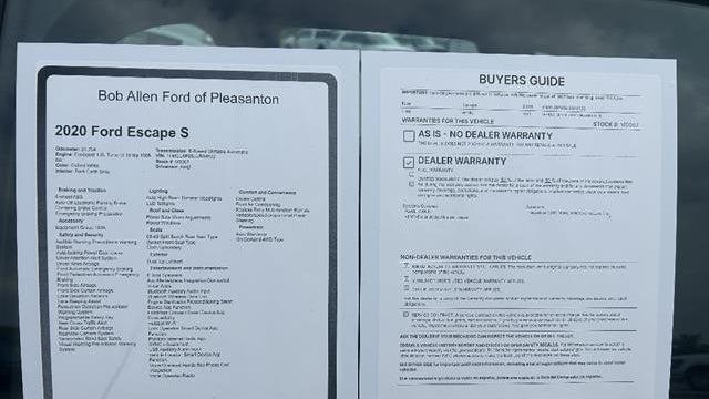 2020 Ford Escape S