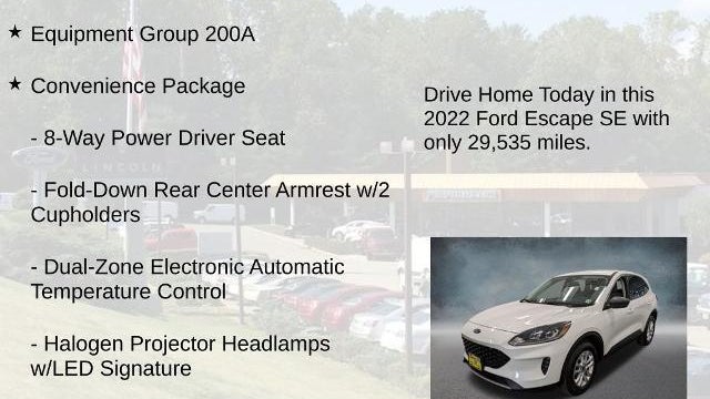 2022 Ford Escape SE