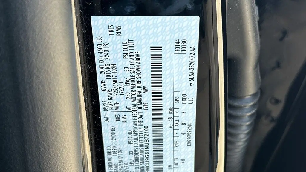 2022 Ford Escape SE