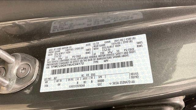 2022 Ford Escape SE