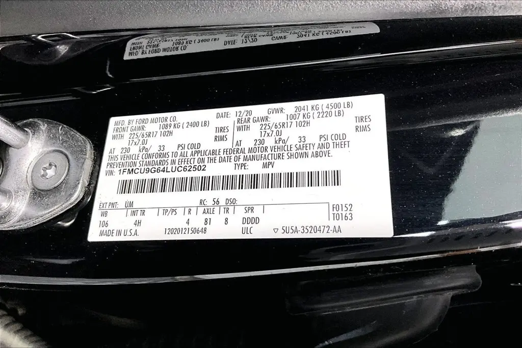2020 Ford Escape - $15,941