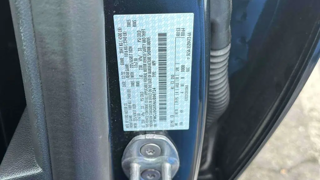 2022 Ford Escape SE