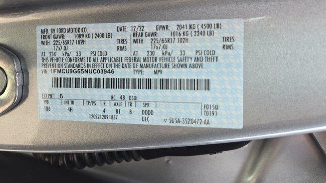 2022 Ford Escape SE