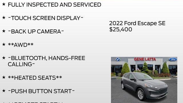 2022 Ford Escape SE