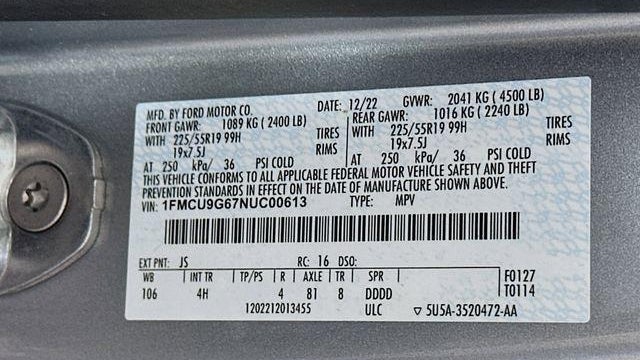 2022 Ford Escape SE
