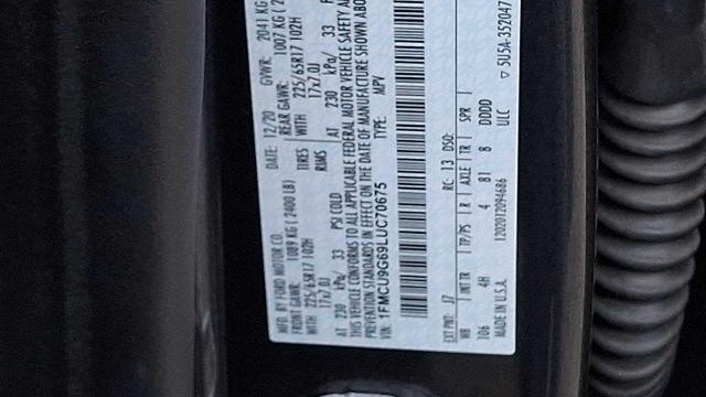 2020 Ford Escape SE