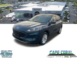 2020 Ford Escape with Dark Persian Green Metallic Exterior