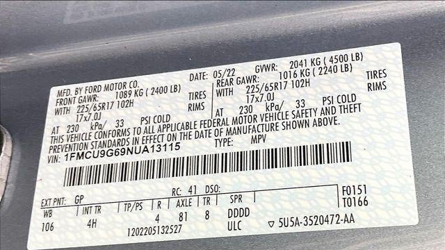 2022 Ford Escape SE