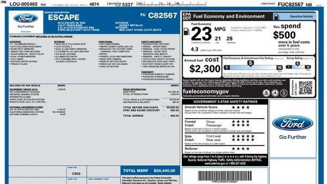 2015 Ford Escape SE