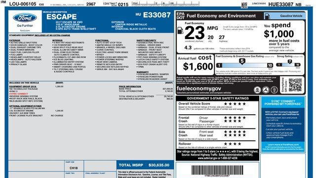 2017 Ford Escape SE