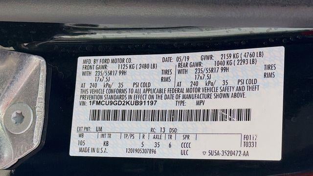 2019 Ford Escape SE