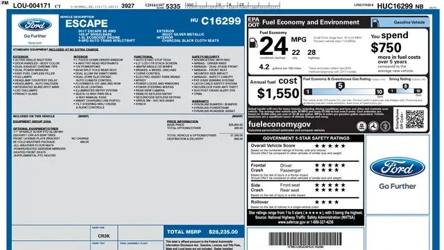 2017 Ford Escape SE